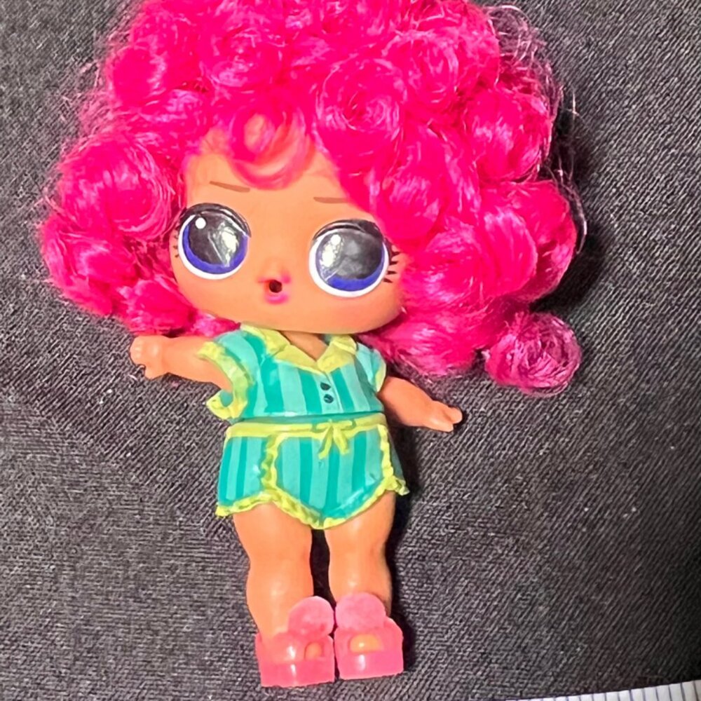 LOL Surprise Hairgoals Series 2,Wake‎ Up Cutie ,3"Doll